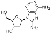 8-AMINO-2'-DEOXYADENOSINE CAS#: 13389-09-8