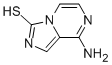 8-AMINOIMIDAZO[1,5-A]PYRAZINE-3-THIOL CAS#: 26538-76-1