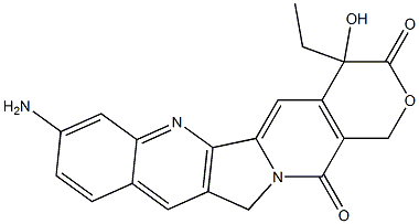 8-Amino-4-ethyl-4-hydroxy-1H-pyrano[3',4':6,7]indolizino[1,2-b]quinoline-3,14(4H,12H)-dione CAS#: 109581-97-7