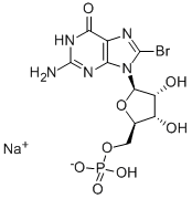 8-BROMOGUANOSINE 5'-MONOPHOSPHATE SODIUM SALT CAS#: 102213-02-5