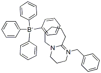 8-Benzyl-1,8-diazabicyclo[5.4.0]undec-7-ene tetraphenylborate CAS#: 114367-12-3