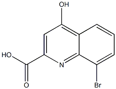 8-BroMo-4-hydroxyquinoline-2-carboxylic acid CAS#: 10174-71-7