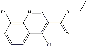 8-Bromo-4-chloroquinoline-3-carboxylic acid ethyl ester CAS#: 206258-97-1