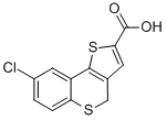 8-CHLORO-4H-BENZO[B]THIENO[2,3-D]THIINE-2-CARBOXYLIC ACID CAS#: 255395-56-3