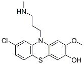 8-Chloro-10-[3-(methylamino)propyl]-2-methoxy-10H-phenothiazin-3-ol CAS#: 25946-86-5