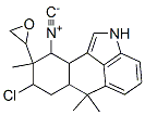 8-Chloro-2,6,6a,7,8,9,10,10a-octahydro-10-isocyano-6,6,9-trimethyl-9-oxiranylnaphth[1,2,3-cd]indole CAS#: 106865-65-0
