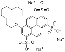 8-DECYLOXYPYRENE-1,3,6-TRISULFONIC ACID TRISODIUM SALT CAS#: 110995-88-5