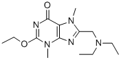 8-[(Diethylamino)methyl]-2-ethoxy-3,7-dihydro-3,7-dimethyl-6H-purin-6-one CAS#: 27979-67-5
