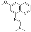8-(Dimethylamino)methyleneamino-6-methoxyquinoline CAS#: 2401-80-1