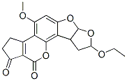 8-Ethoxy-2,3,6a,8,9,9a-hexahydro-4-methoxycyclopenta[c]furo[3',2':4,5]furo[2,3-h][1]benzopyran-1,11-dione CAS#: 23402-20-2