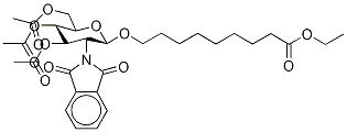 8-Ethoxycarbonyloctyl-(3,4,6-tri-O-acetyl-2-deoxy-2-phthalimido--D-glucopyranoside CAS#: 106445-23-2