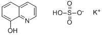 8-Hydroxyquinoline potassium sulfate CAS#: 15077-57-3