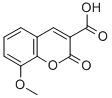 8-METHOXY-2-OXO-2H-CHROMENE-3-CARBOXYLIC ACID CAS#: 2555-20-6