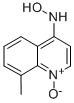 8-METHYL-4-HYDROXYLAMINOQUINOLINE1-OXIDE CAS#: 13442-10-9