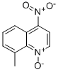 8-METHYL-4-NITROQUINOLINE-1-OXIDE CAS#: 14094-45-2