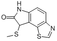 8-METHYLSULFANYL-6,8-DIHYDRO-THIAZOLO[5,4-E]INDOL-7-ONE CAS#: 222036-26-2