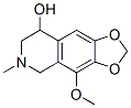 8-Methoxy-2-methyl-6,7-methylenedioxy-1,2,3,4-tetrahydroisoquinolin-4-ol CAS#: 108261-07-0