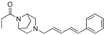 8-Propionyl-3-(5-phenyl-2,4-pentadienyl)-3,8-diazabicyclo[3.2.1]octane CAS#: 1798-70-5