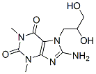 8-amino-7-(2,3-dihydroxypropyl)-1,3-dimethyl-purine-2,6-dione CAS#: 111038-25-6
