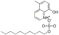 8-hydroxy-5-methylquinolinium decyl sulphate CAS#: 22816-64-4