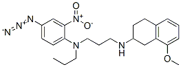 8-methoxy-2-(N-n-propyl-N-3-(2-nitro-4-azidophenyl)aminopropyl)aminotetralin CAS#: 106073-66-9