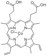 8,13-DIVINYL-3,7,12,17-TETRAMETHYL-21H, 23H- PORPHINE-2, 18-DIPROPIONIC ACID COBALT(III) CHLORIDE CAS#: 102601-60-5