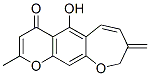 8,9-Dihydro-5-hydroxy-2-methyl-8-methylene-4H-pyrano[3,2-h][1]benzoxepin-4-one CAS#: 17981-92-9