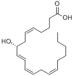 8(R)-HYDROXY-(5Z,9E,11Z,14Z)-EICOSATETRAENOIC ACID CAS#: 105500-09-2