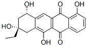 (8S,10S)-8-Ethyl-7,8,9,10-tetrahydro-1,6,8,10-tetrahydroxy-5,12-naphthacenedione CAS#: 28553-82-4