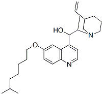 (8alpha,9R)-10,11-dihydro-6'-[(6-methylheptyl)oxy]cinchonan-9-ol CAS#: 130-87-0