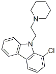 9-[2-(3,4,5,6-tetrahydro-2H-pyridin-1-yl)ethyl]carbazole chloride CAS#: 101418-08-0