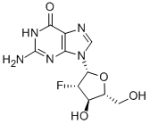 9-(2-Deoxy-2-fluoroarabinofuranosyl)guanine CAS#: 103884-98-6