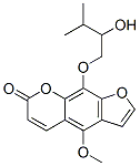 (+)-9-(2-Hydroxy-3-methylbutoxy)-4-methoxy-7H-furo[3,2-g][1]benzopyran-7-one CAS#: 29023-65-2