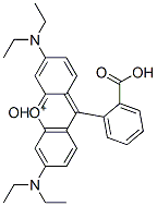 9-(2-carboxyphenyl)-3,6-bis(diethylamino)xanthylium hydroxide CAS#: 13082-47-8