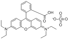 9-(2-carboxyphenyl)-3,6-bis(diethylamino)xanthylium perchlorate CAS#: 23857-51-4