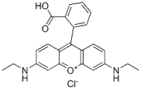 9-(2-carboxyphenyl)-3,6-bis(ethylamino)xanthylium chloride CAS#: 2768-89-0