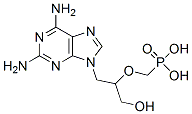 9-(3-hydroxy-2-phosphonomethoxypropyl)-2,6-diaminopurine CAS#: 113852-35-0