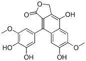 9-(3,4-Dihydroxy-5-methoxyphenyl)-4,7-dihydroxy-6-methoxynaphtho[2,3-c]furan-1(3H)-one CAS#: 22127-07-7