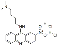 9-((4-(Dimethylamino)butyl)amino)-2-nitroacridine dihydrochloride CAS#: 23541-82-4