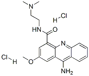 9-Amino-N-(2-(dimethylamino)ethyl)-2-methoxy-4-acridinecarboxamide dih ydrochloride CAS#: 100113-04-0