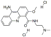 9-Amino-N-(2-(dimethylamino)ethyl)-3-methoxy-4-acridinecarboxamide dih ydrochloride CAS#: 100113-06-2
