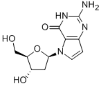 9-DEAZA-2'-DEOXYGUANOSINE (2-AMINO-7-(BETA-D-2-DEOXYRIBOFURANOSYL)PYRROLO[3,2-D]PYRIMIDIN-4-ONE) CAS#: 224946-77-4