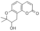 9-HYDROXY-8,8-DIMETHYL-9,10-DIHYDRO-8H-PYRANO2,3-FCHROMEN-2-ONE CAS#: 1147-25-7