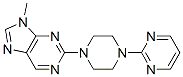 9-Methyl-2-[4-(2-pyrimidinyl)-1-piperazinyl]-9H-purine CAS#: 24926-44-1