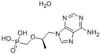 9-[(R)-2-(Phosphonomethoxy)propyl]adenine monohydrate CAS#: 206184-49-8