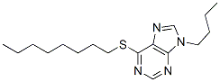 9-butyl-6-octylsulfanyl-purine CAS#: 15923-50-9