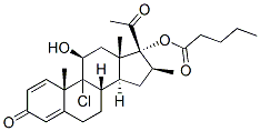 9-chloro-11beta,17-dihydroxy-16beta-methylpregna-1,4-diene-3,20-dione 17-valerate CAS#: 16154-10-2