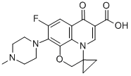9'-fluoro-10'-(4-methyl-1-piperazinyl)-7'-oxospiro(cyclopropane-1,3'(2'H)-(7H)pyrido(1,2,3-de)(1,4)benzoxazine)-6'-carboxylic acid CAS#: 113211-53-3