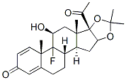 9-fluoro-11beta-hydroxy-16alpha,17-(isopropylidenedioxy)pregna-1,4-diene-3,20-dione CAS#: 2135-14-0
