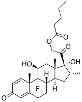 9-fluoro-11beta,17,21-trihydroxy-16alpha-methylpregna-1,4-diene-3,20-dione 21-valerate CAS#: 2600-31-9